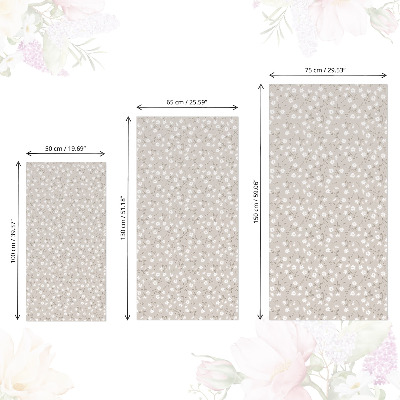 Furniture vinyl wrap Floral pattern