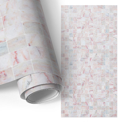 Self-adhesive furniture wrap Pastel mosaic