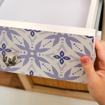 Furniture vinyl wrap Geometric pattern