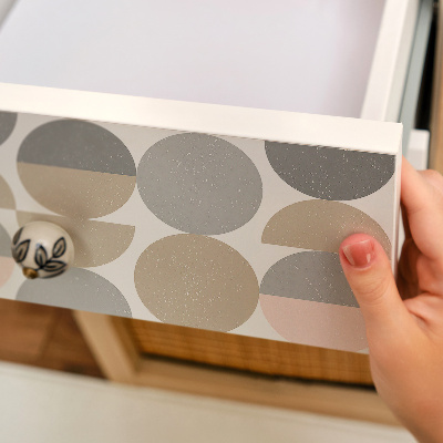 Furniture sticker Geometric pastels