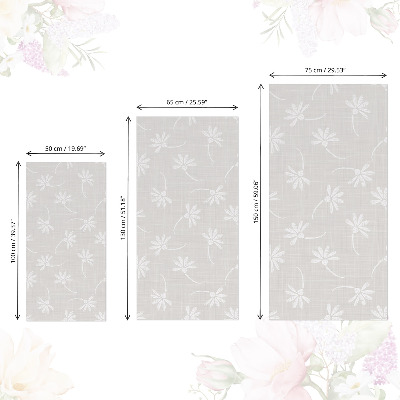 Furniture vinyl wrap Floral pattern