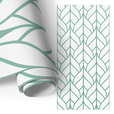 Furniture vinyl wrap Geometric leaves
