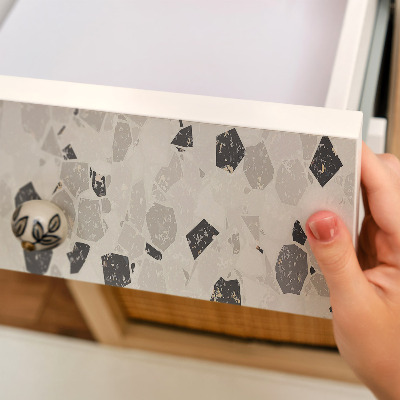 Self-adhesive furniture wrap Mosaic of abstraction