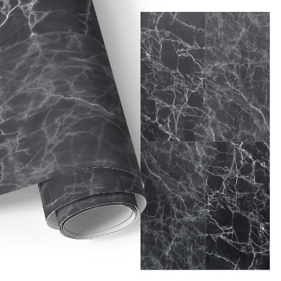 Self-adhesive furniture wrap Dark marble