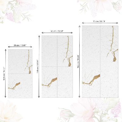 Furniture vinyl wrap White plates