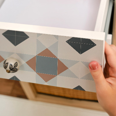 Furniture wrap Geometric composition