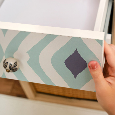 Furniture vinyl wrap Optimistic pattern