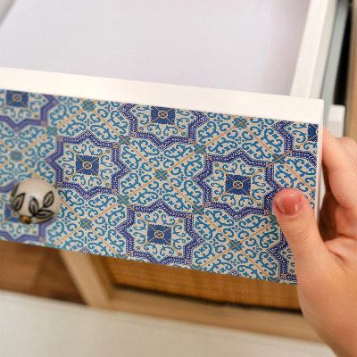 Furniture vinyl wrap Geometric pattern