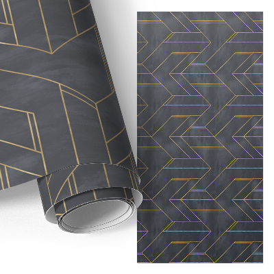 Self-adhesive furniture wrap Geometric pattern