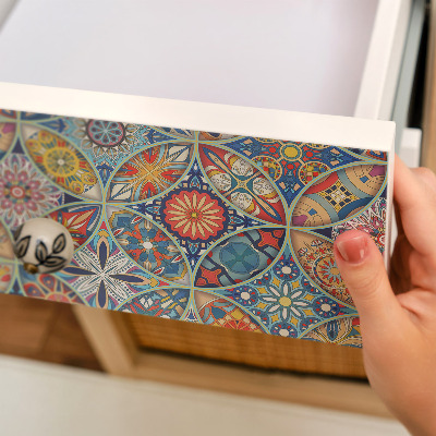 Furniture sticker Colorful mosaic