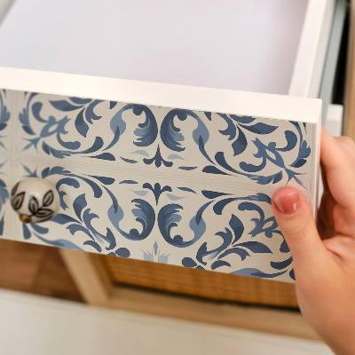 Furniture vinyl wrap Tiled pattern