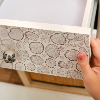 Self-adhesive furniture wrap Tree bark