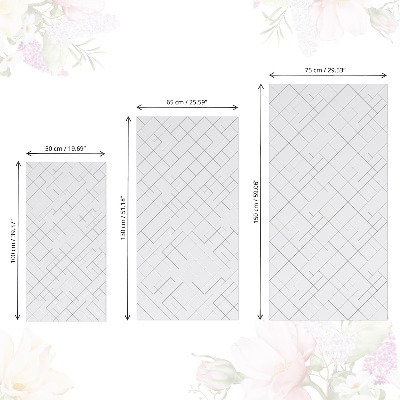 Furniture vinyl wrap Geometric patterns