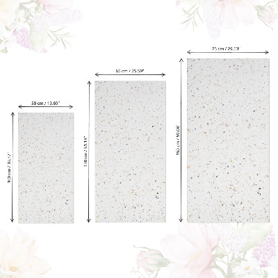 Self-adhesive furniture wrap Terrazzo pattern