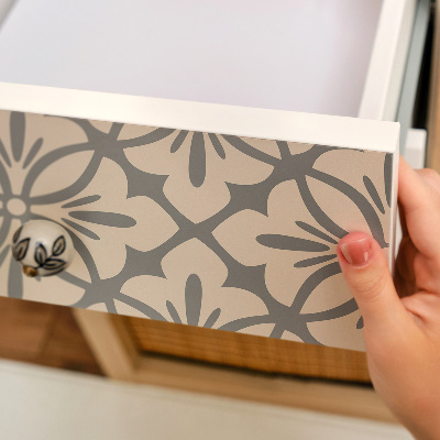 Furniture wrap Floral pattern