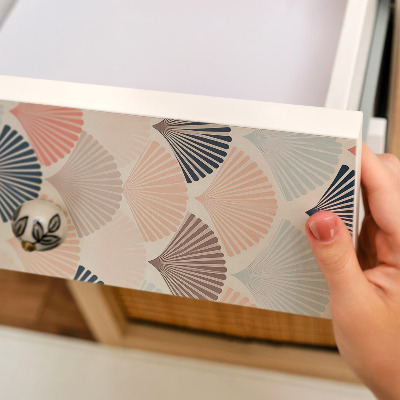 Furniture sticker Pastel fans