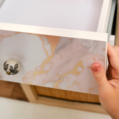 Self-adhesive furniture wrap Elegant abstraction