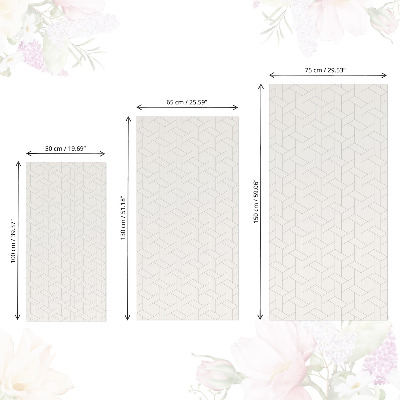 Self-adhesive furniture wrap Braided patterns