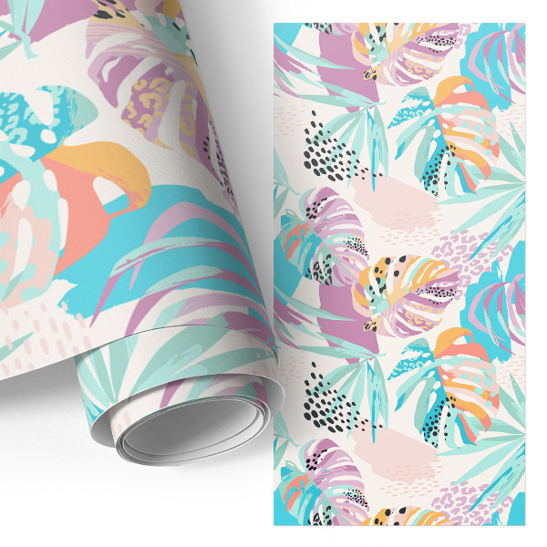 Furniture wrap Colorful exoticism