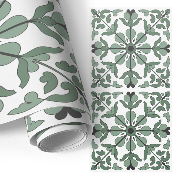 Furniture wrap Green ornament