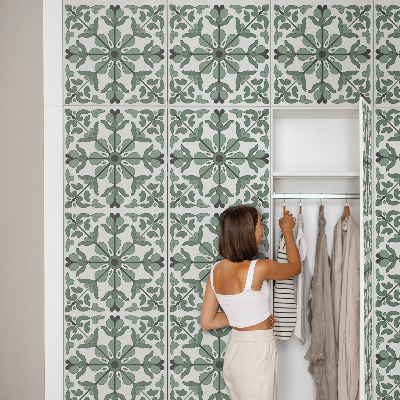 Furniture wrap Green ornament