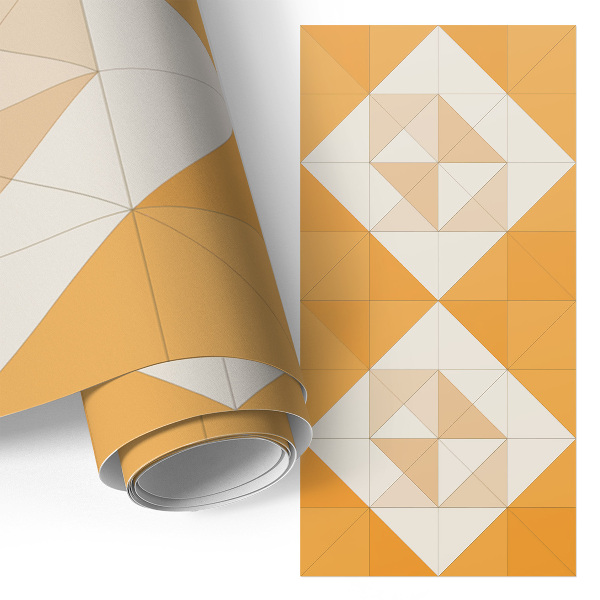 Furniture vinyl wrap Triangle mosaic