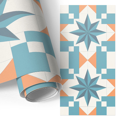 Furniture wrap Star tiles