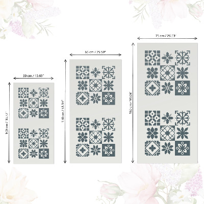 Furniture wrap Geometric tiles