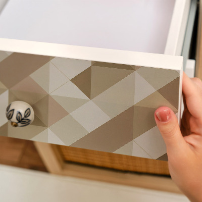 Furniture sticker Geometric pattern