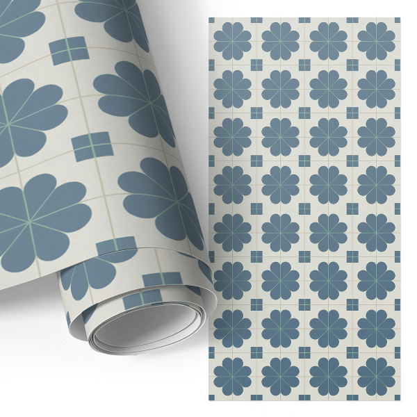 Furniture wrap Floral geometry