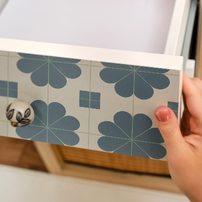 Furniture wrap Floral geometry