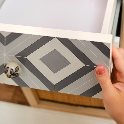 Furniture sticker Geometric tiles