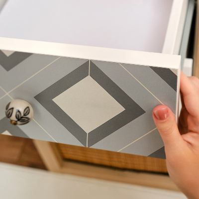 Furniture vinyl wrap Geometric pattern