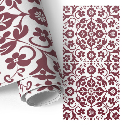 Furniture vinyl wrap Floral pattern