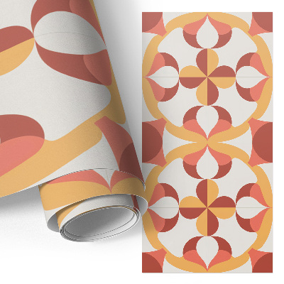 Self-adhesive furniture wrap Retro art