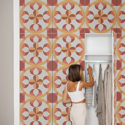 Self-adhesive furniture wrap Retro art