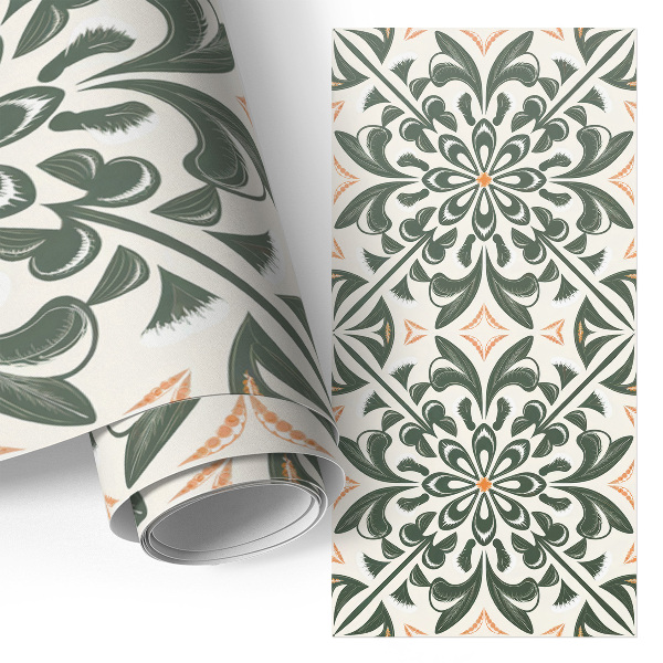 Self-adhesive furniture wrap Retro tiles