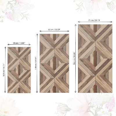 Furniture vinyl wrap Wooden puzzle