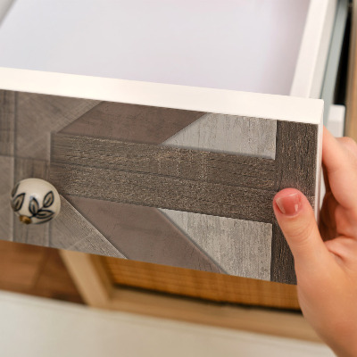 Furniture vinyl wrap Geometric pattern