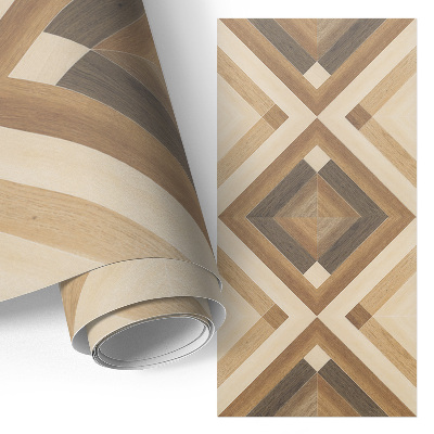 Furniture wrap Wooden mosaic