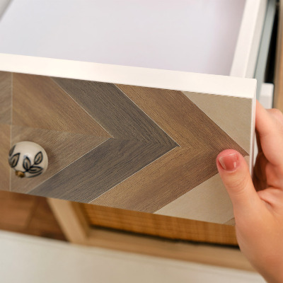 Furniture wrap Wooden mosaic