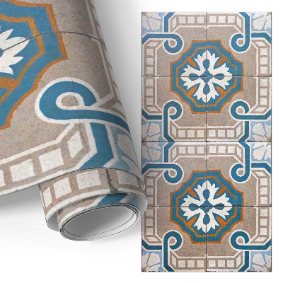 Furniture sticker Antique tiles