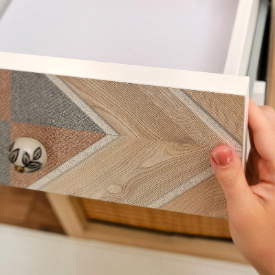 Furniture wrap Wood mosaic