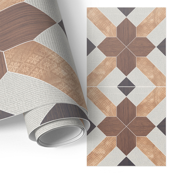 Furniture vinyl wrap Geometric pattern