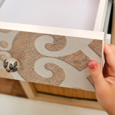 Self-adhesive furniture wrap Rustic pattern