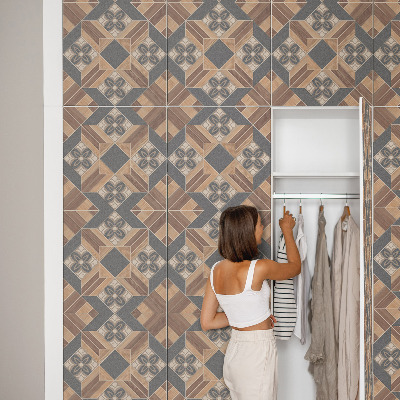 Furniture wrap Geometric ornaments