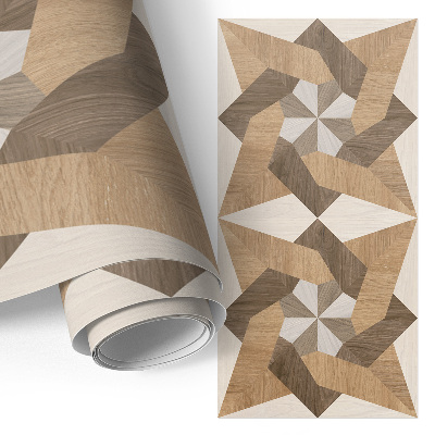 Furniture vinyl wrap Wooden ornaments