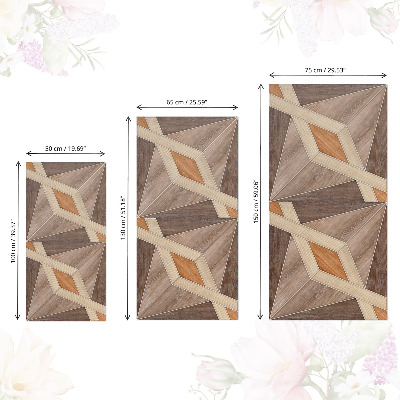 Furniture vinyl wrap Wooden patterns