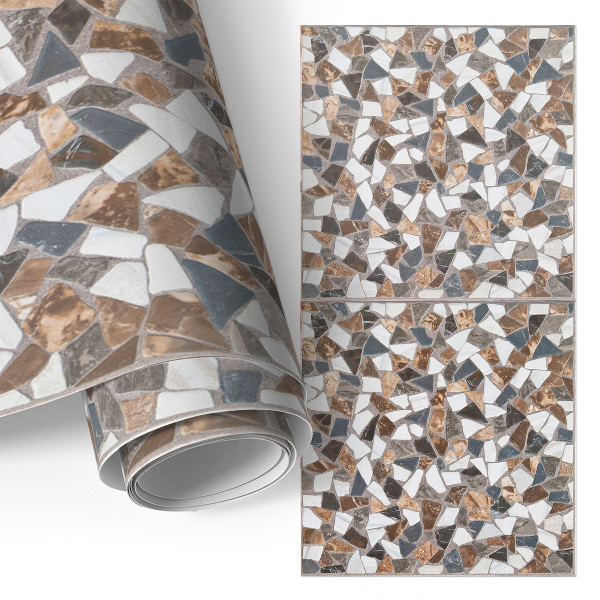 Furniture vinyl wrap Stone mosaic