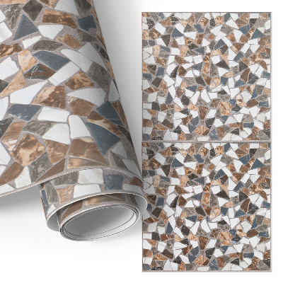 Furniture vinyl wrap Stone mosaic